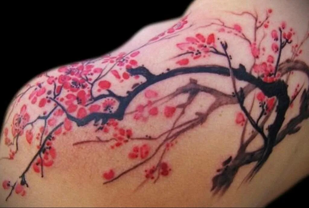 Сакура что означает. Тату Сакура. Дерево Сакуры тату. Японская Сакура тату. Сакура тату эскизы.
