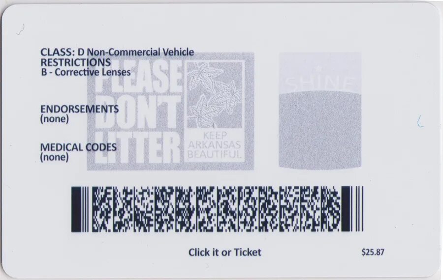 None code