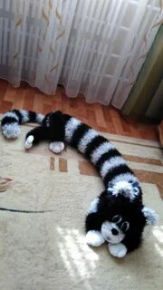 Длинный кот связать