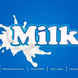 Milk text