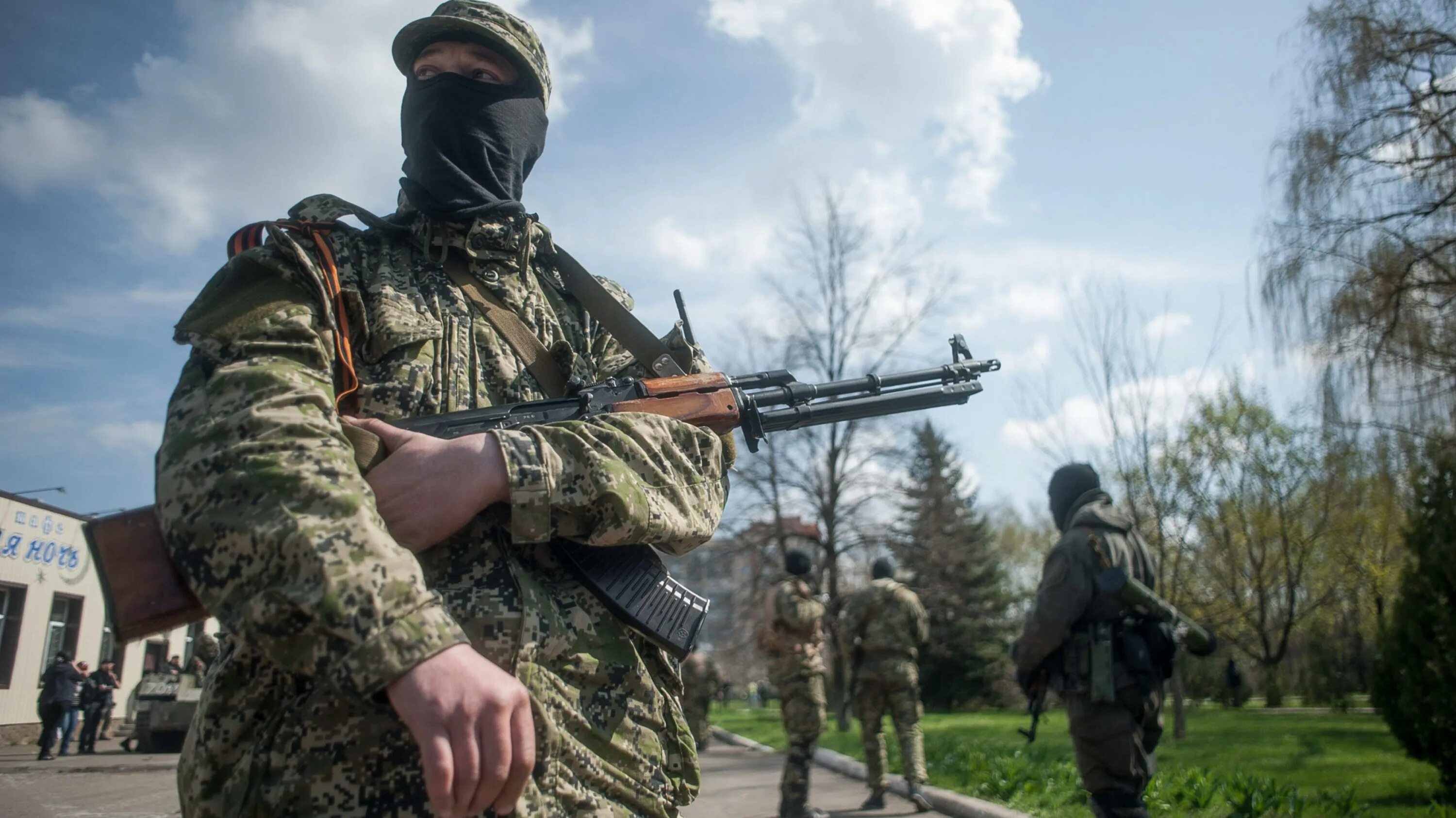 Стать ополченцем