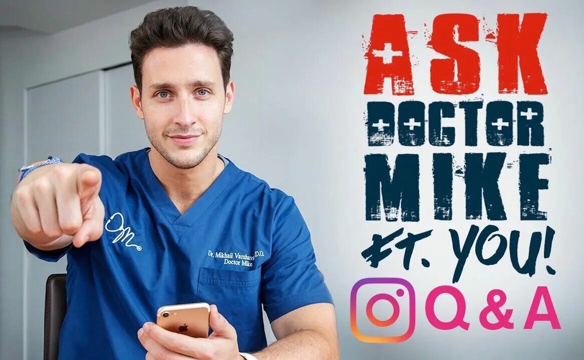 Аск врач. Doctor Mike Varshavski Инстаграмм. Ask a Doctor. Доктор Майк Тодорович. Доктор Майк фото.