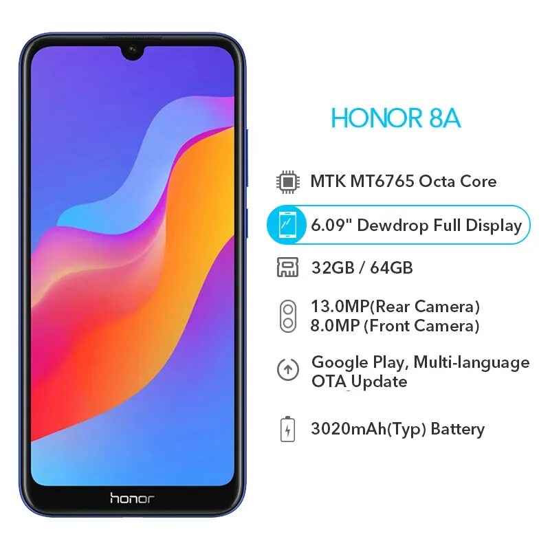 Смартфон Honor 8a 32gb. Хонор 8а 32 ГБ. Хуавей хонор 8. Хонор 8s 3/32 ГБ. Размеры телефона honor