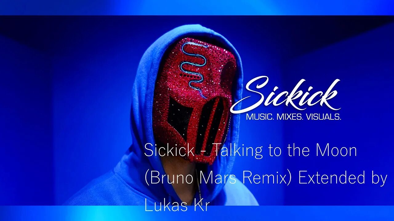 Talking to the moon bruno. Sickick - talking to the Moon (Bruno Mars Remix). Sickick лицо. Sickick певец. Sickick без маски.
