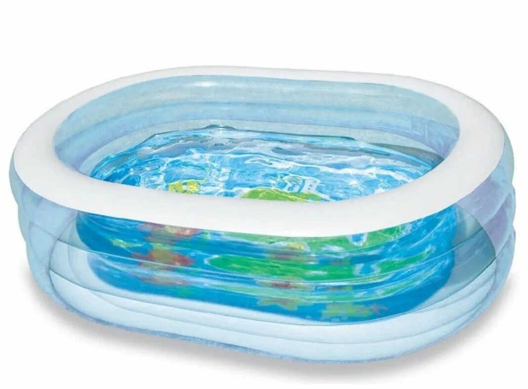 Бассейн intex 549x132. Бассейн надувной 163*107*46 см 57482 intex. intex 57482np. бассейн надувной интекс подводные мир.