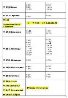 Расписание киров кумены 2024