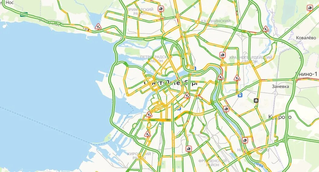 Пробки в реальном времени на дорогах спб. Дороги Санкт-Петербурга. Пробки СПБ. Карта СПБ пробки.