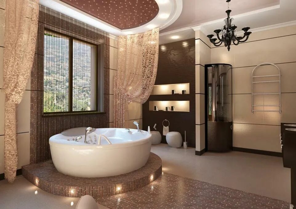 Красивые ванны в квартирах. Красивая ванная комната. Интерьер ванной. Роскошные Ванные комнаты. Дизайнерская ванная комната.