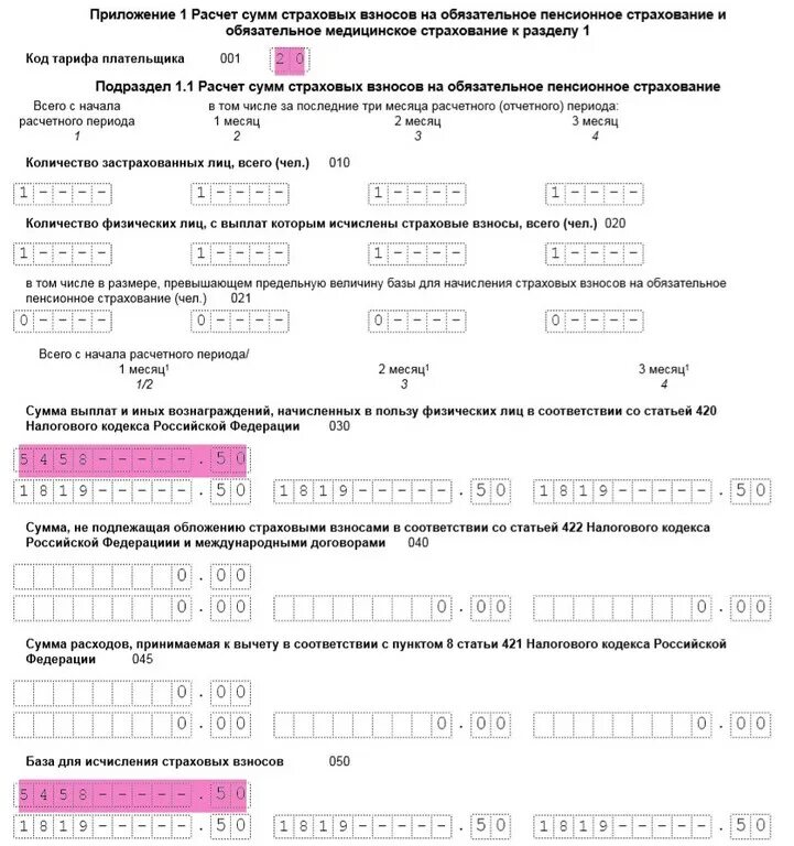 Рсв код 20. Коды тарифа плательщика страховых взносов в 2020 году. Код тарифа плательщика. РСВ за 9 месяцев. РСВ тариф 01 и 20.