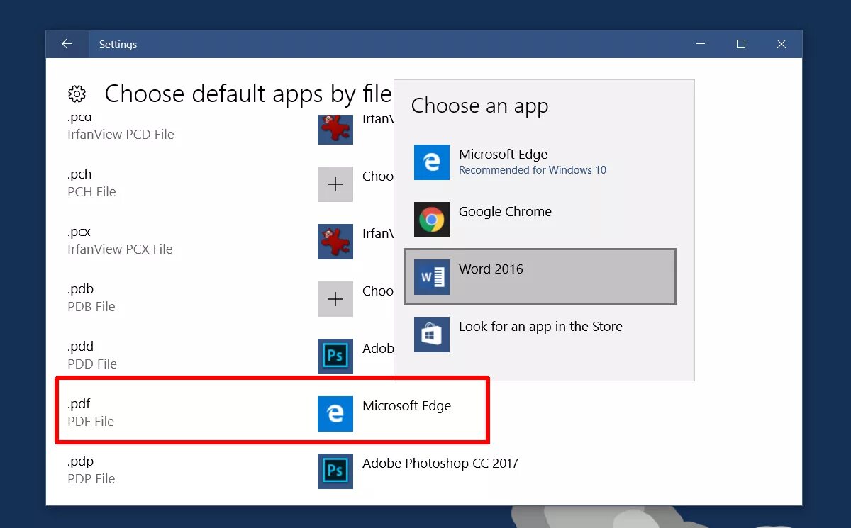 Default pdf. Pdf viewer windows 10.