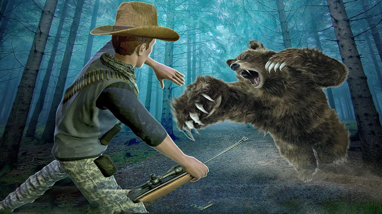 Медведь игра охотник. Охотник. Охота на медведя игра. Игра симулятор охотника на медведей.