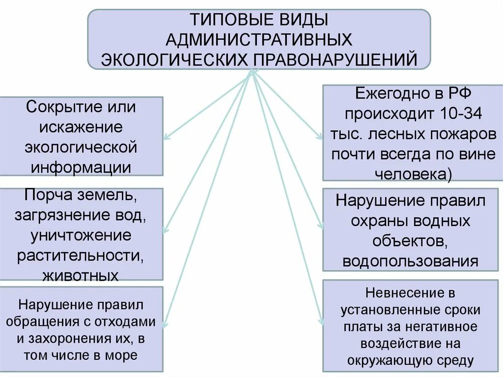 Экологическое право виды правонарушений. Виды экологических правонарушений. Экологические правонарушения схема. Виды экологических правонарушений схема. Виды экологических проступков.