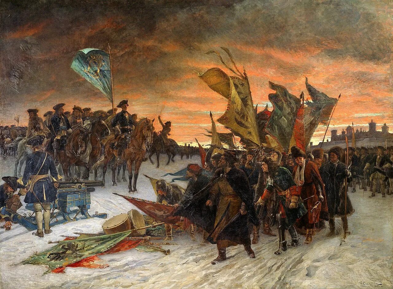 Восстание 1700. Битва под Нарвой 1700.