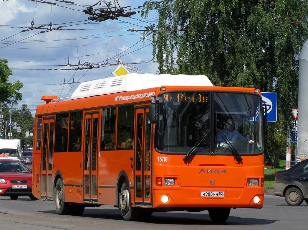 Сайт автобусов нижнего новгорода. ЛИАЗ 5256 оранжевый. ЛИАЗ 5256.57. Автобусы ЛИАЗ 5256 оранжевый. ЛИАЗ Нижний Новгород.