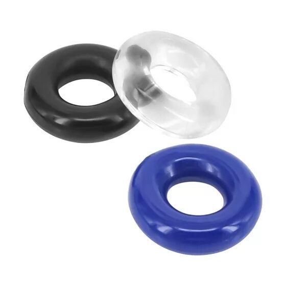 Black Velvets Кольцо Cock Ring, черный купить в интернет-магазине по низкой це