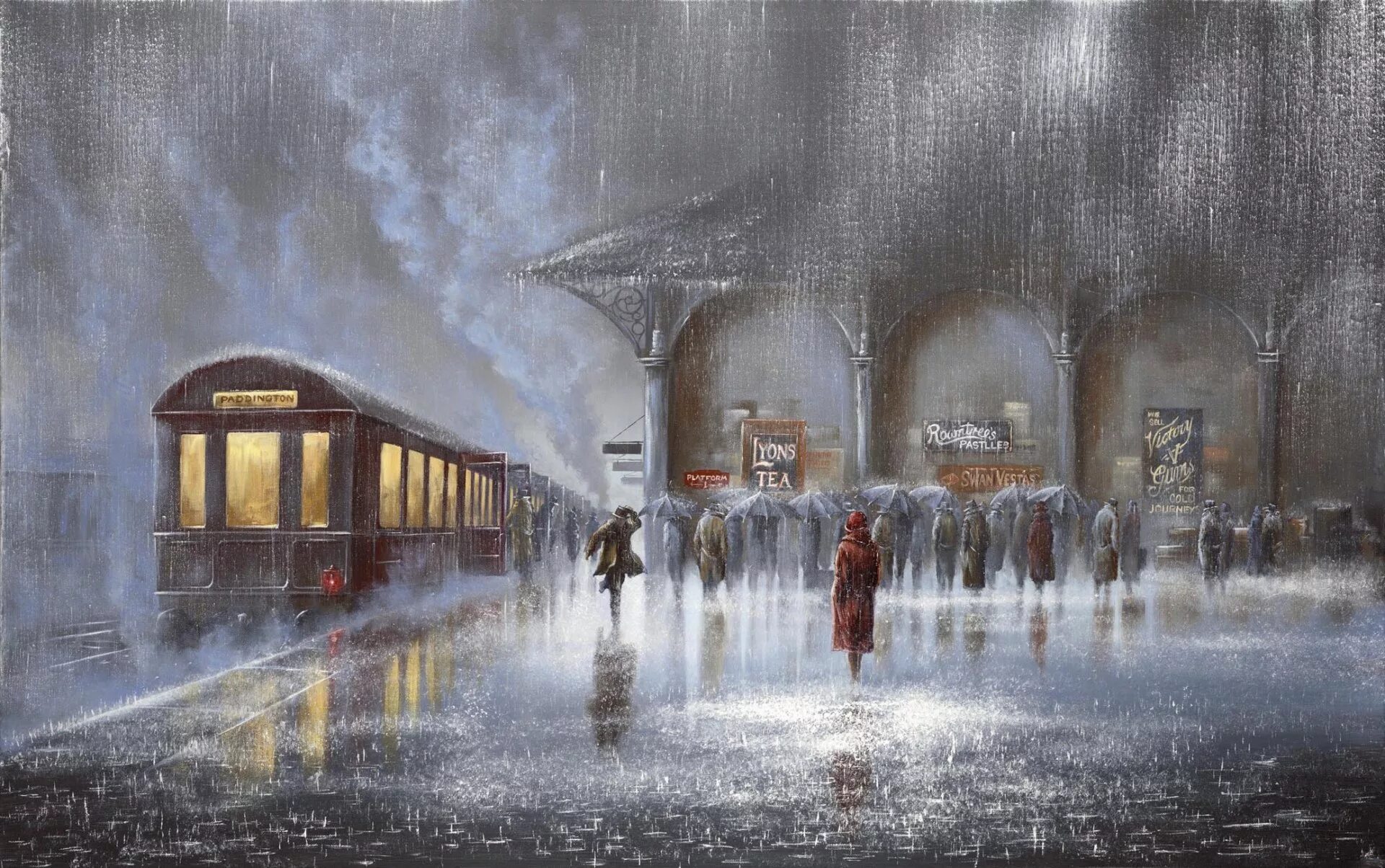 The day the rains came. Художник Джефф Роуланд. Джефф Роуланд картины. Художник Джефф Роланд (Jeff Rowland). Художник дождя Jeff Rowland.