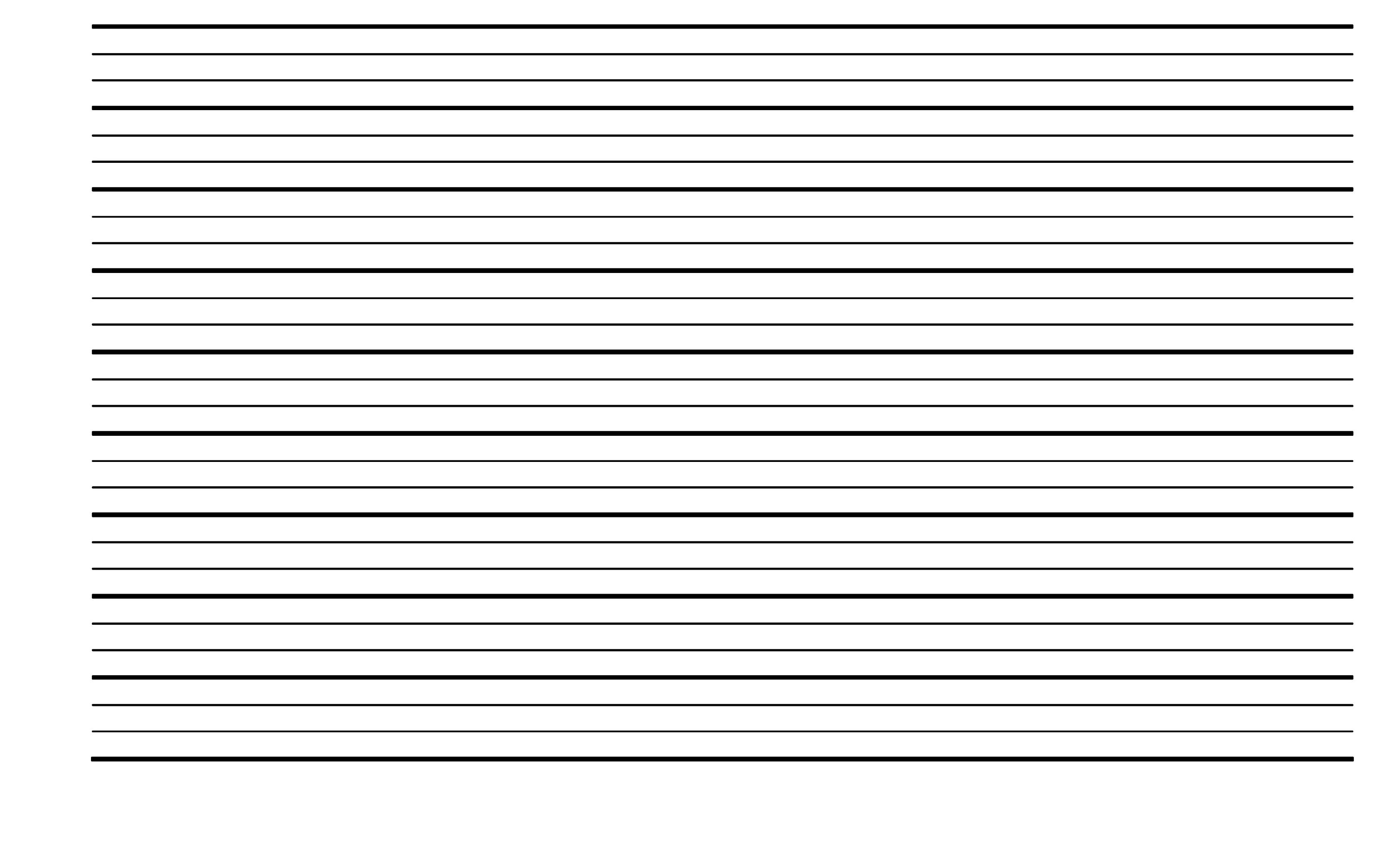 Шаблон разлиновки листа а4 в линейку распечатать