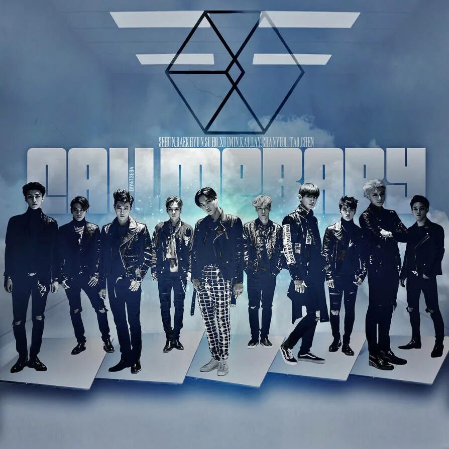 Exo call. Exo call me baby album. группа exo беби. exo обложка. обложка альбома exo.