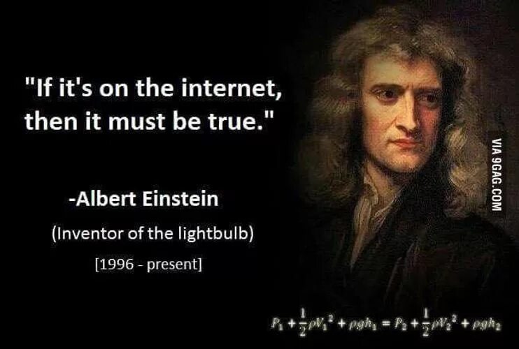 It must be true. It must be true