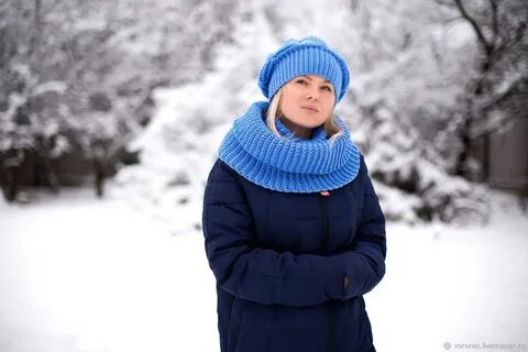 Какой цвет шапки к голубой куртке