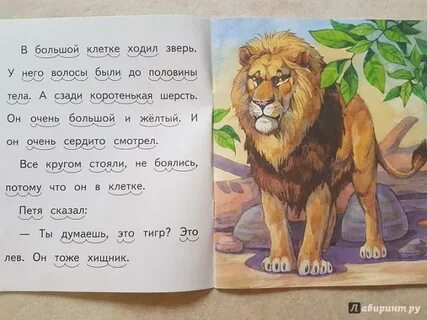 Произведение про льва