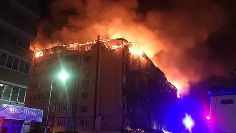 Пожар в краснодаре сегодня ночью