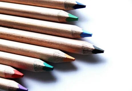 Des crayons
