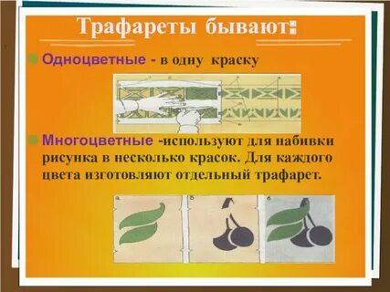 Как реализовать метод трафаретов
