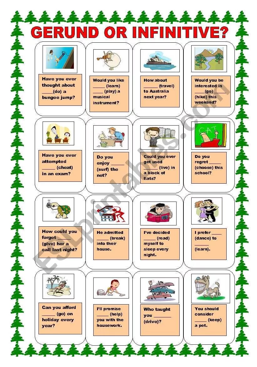 Gerund infinitive board game. Gerund infinitive board game. Gerund activities. Герундий в английском языке worksheets. Герундий worksheets.