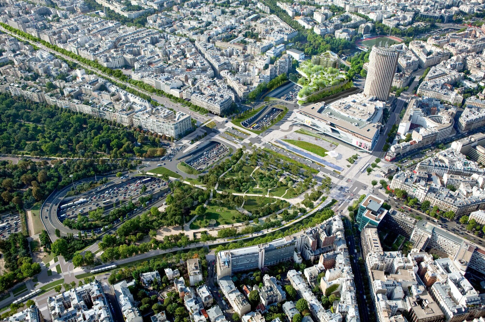 Area 2024. Париж porte Maillot. Дефанс Париж генплан. Градостроительство. Градостроительство Франции.