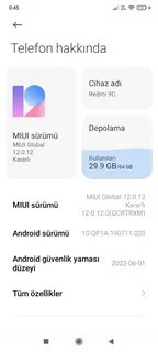 Телефон miui global