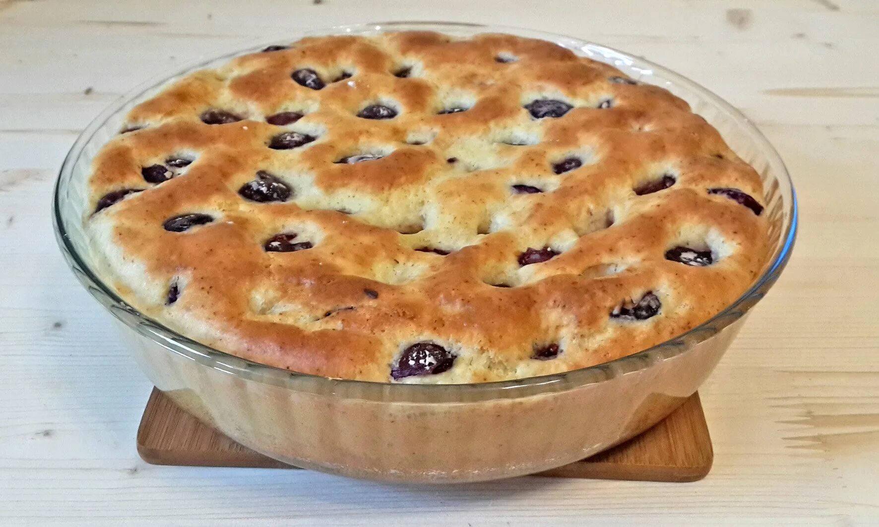 Дрожжевой пирог с яблоками в духовке eCookie.ru