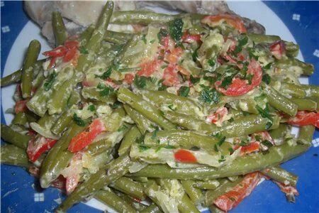 Рецепт блюд из стручковой зеленой фасоли