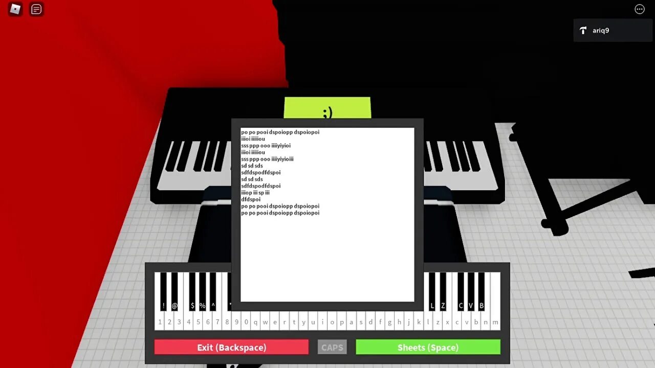 Роблокс ноты песни. Пианино РОБЛОКС. Игра на пианино РОБЛОКС. Roblox Talent show Piano. Клавиатура для фортепиано РОБЛОКС.