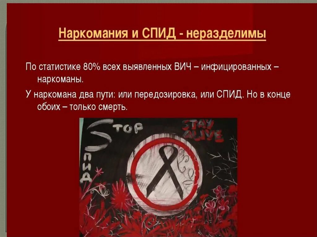 Буд спид. ВИЧ инфекция и наркомания. Осторожно наркомания СПИД. Профилактика СПИДА презентация.