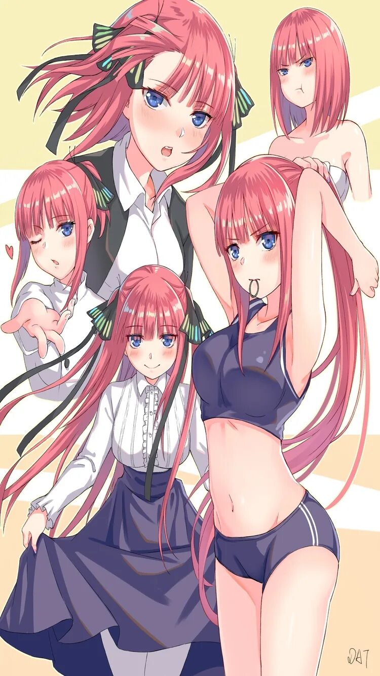 Пять невест / Gotoubun no Hanayome. Пять невест / 5-TOUBUN no Hanayome. Нино Накано. 5 невест 18