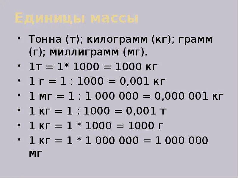 Чему равен 1 3 грамма