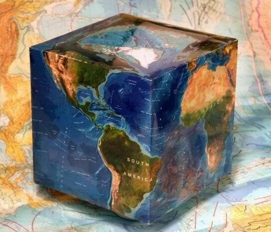 Где квадратная земля. Квадратная земля. Квадратный Глобус. Квадратная земля Глобус. Кубическая земля.