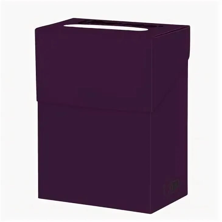 Solid box. Ultra plum. кожаная коробочка ultra-pro символ маны &quot;остров&quot; матовая. empty plum box.