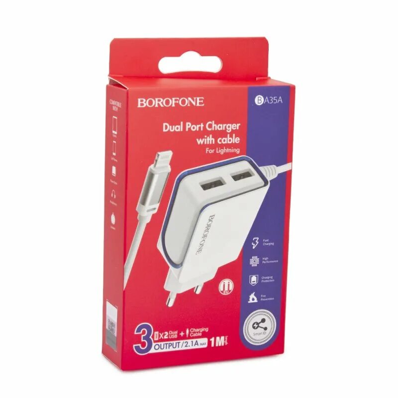 Сзу borofone. Сзу borofone 2.1 lightning ba48a белый. сзу borofone ba48a белый. сзу earldom es-194m 2xusb, 2.1a + кабель microusb, 1м. borofone ba63a richy dual port digital display charger set(micro)(eu).