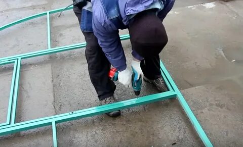Пошаговая сборка каркаса