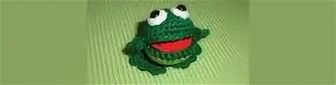 Лягушка из пряжи крючком схема