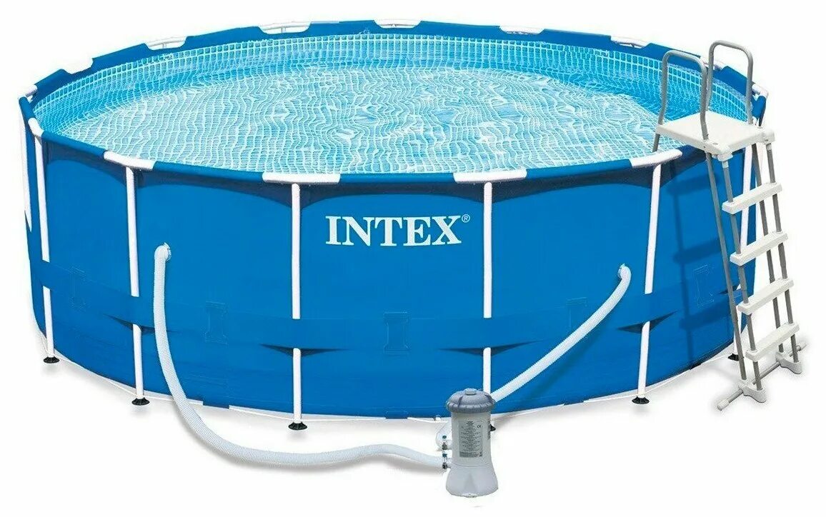 Как собрать бассейн intex круглый. Бассейн intex metal frame 28242. бассейн интекс каркасный 457х122см. каркасный бассейн intex 28242 457х122. бассейн интекс 305.