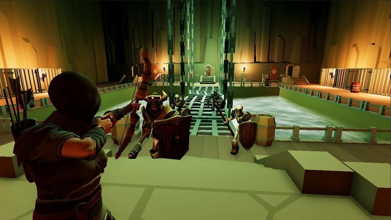 Rush VR игра. Dungeon Escape VR. Dungeon Chess VR.