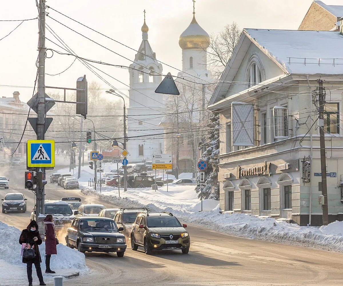 Погода в нижнем новгороде в феврале. Пасмурные выходные с потеплением до +8°с ожидают нижегородцев.