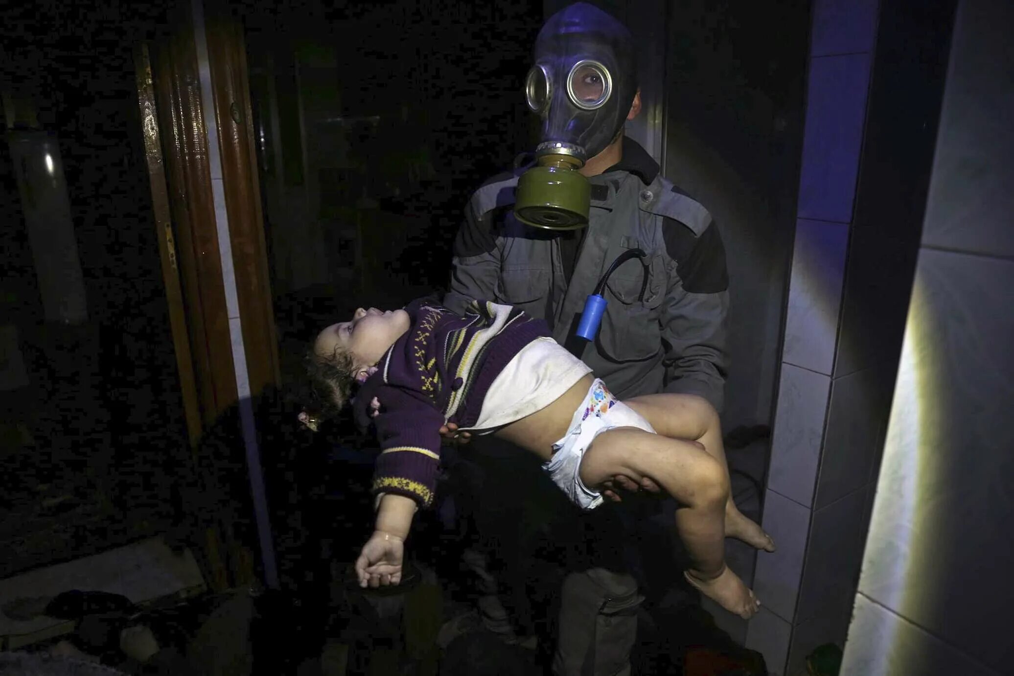 Химическое нападение. Химическая атака в Думе. Жертвы химического оружия. Химическая атака в Сирии.