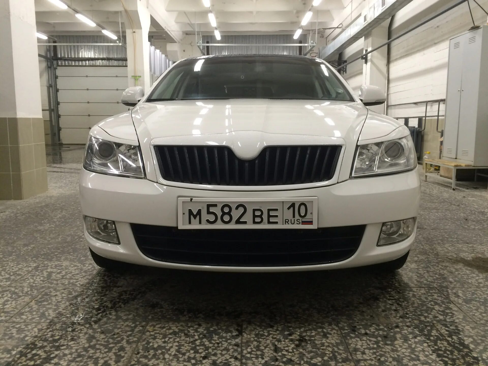 Решетка радиатора на шкоду октавию а5. Skoda octavia a5 белая решетка радиатора.
