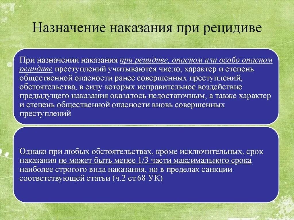 Значение рецидива. Назначение наказания при рецидиве преступлений схема. Назначение наказания при рецидиве преступлений (ст. 68 УК РФ) схема. Назначение наказанияэ=. Особенности назначения наказания при рецидиве преступлений.