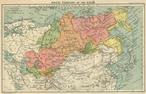 Карта 1922 года