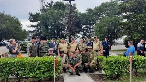 Открытие памятника журавли в туапсе